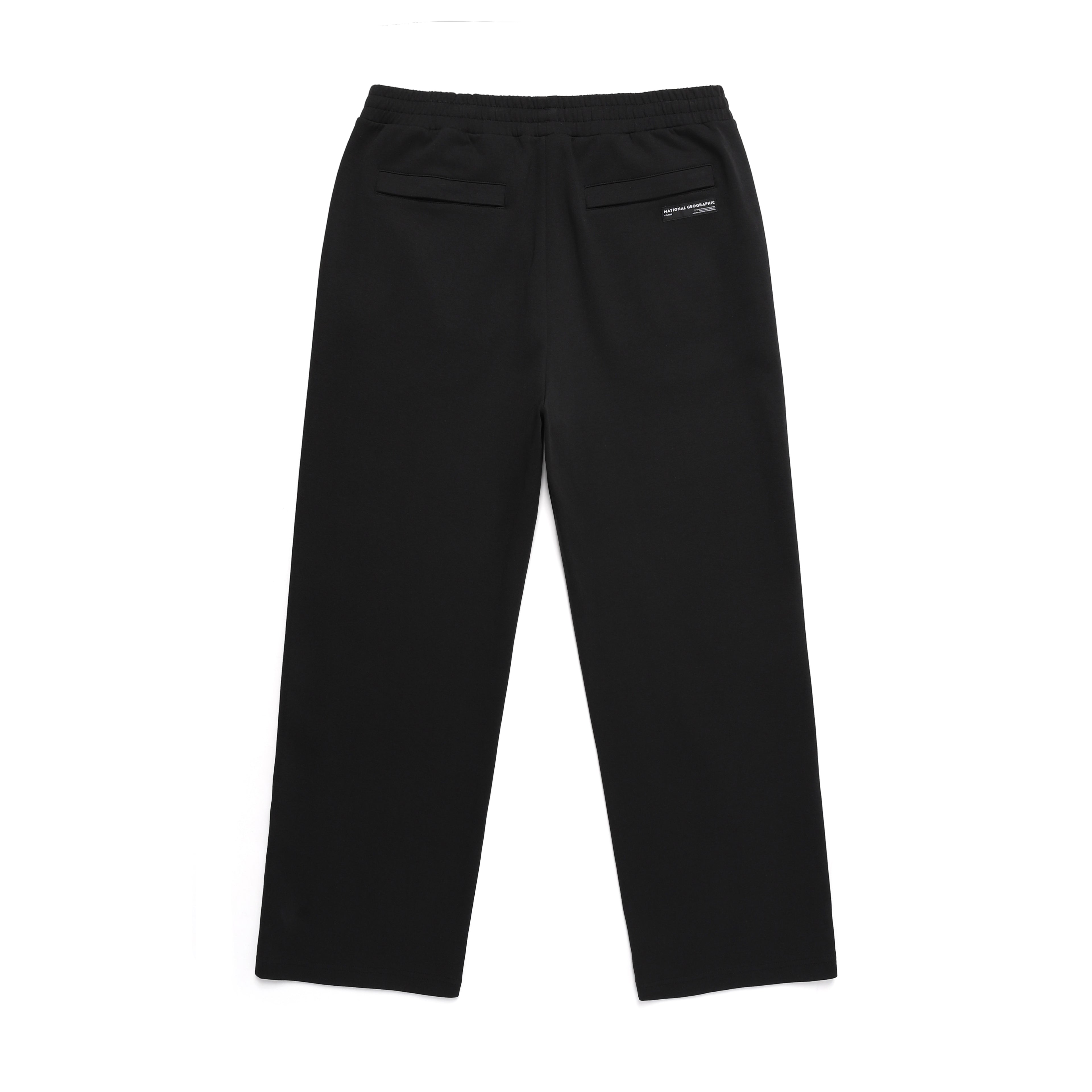 Unisex Pintail Straight Sweatpants-Carbon Black