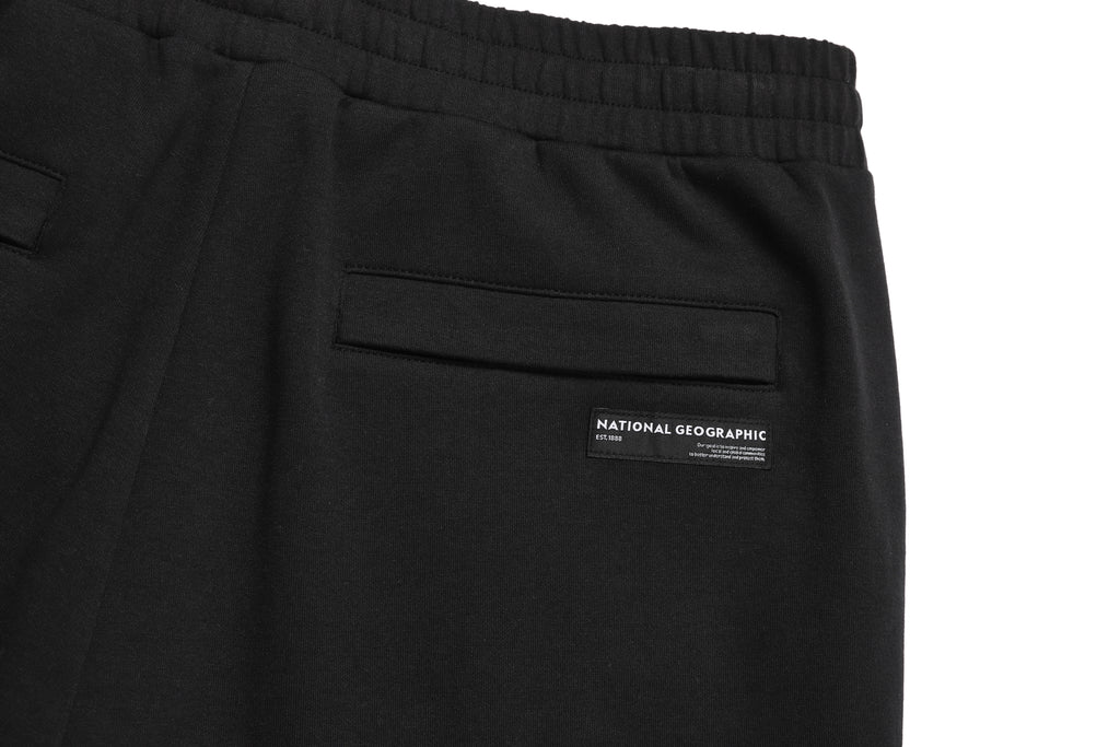 Unisex Pintail Straight Sweatpants-Carbon Black