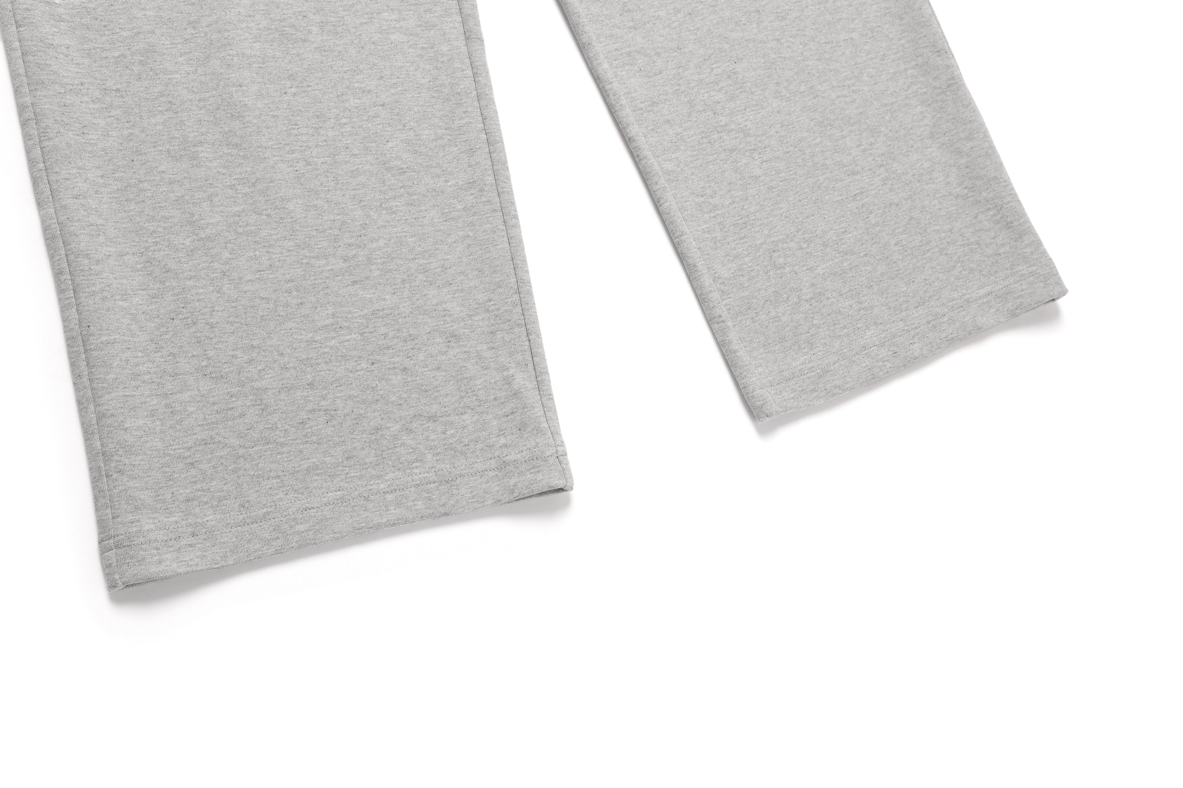 Unisex Pintail Straight Sweatpants- M/Grey
