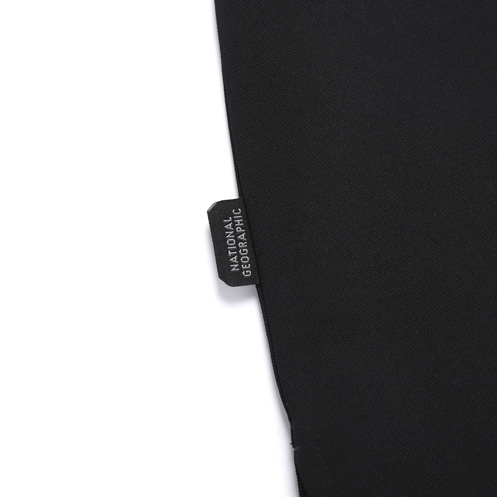 Unisex Caridi Pique Collared T-Shirt - Black