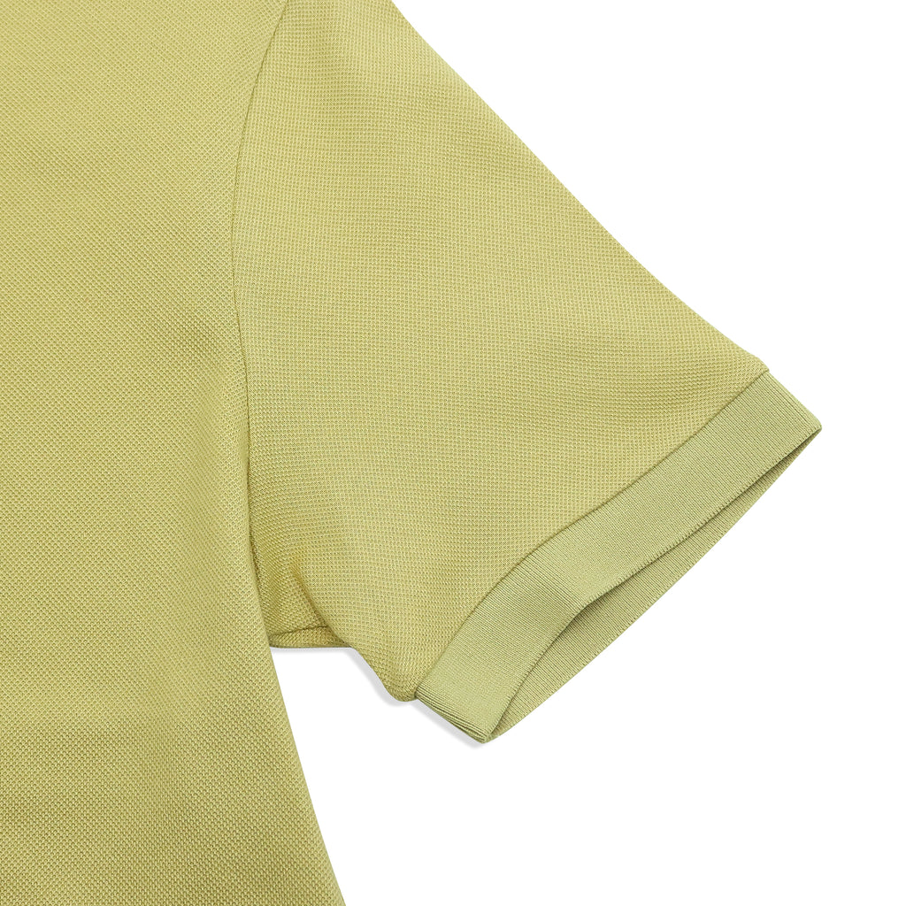 Unisex Pique Poloshirt W/ Small Logo- Olive Green