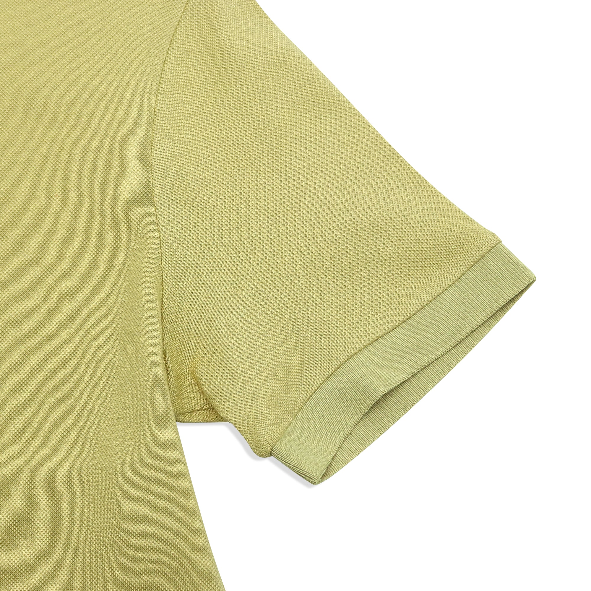 Unisex Pique Poloshirt W/ Small Logo- Olive Green