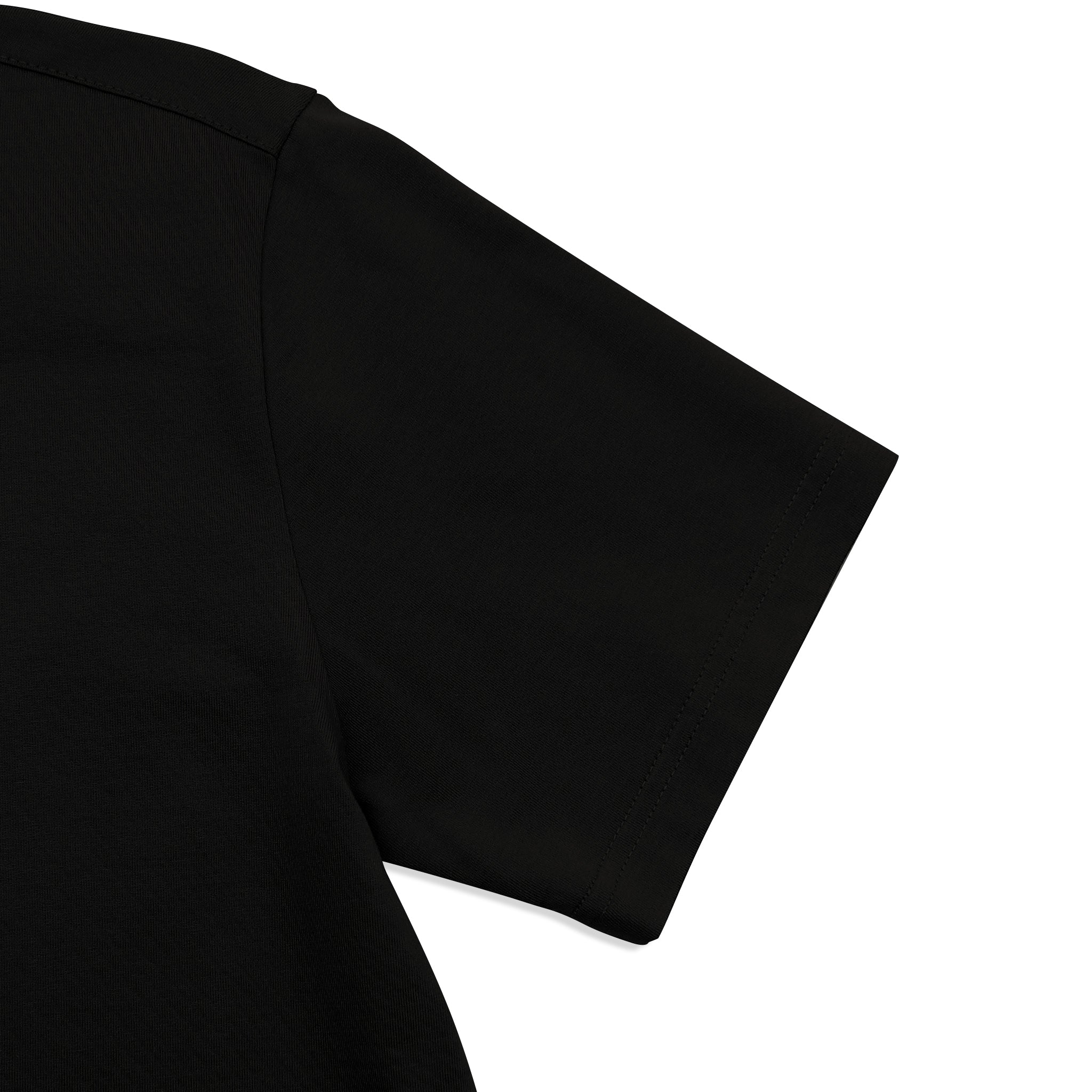 Unisex Basic Crew Neck T-Shirt With Patch Logo