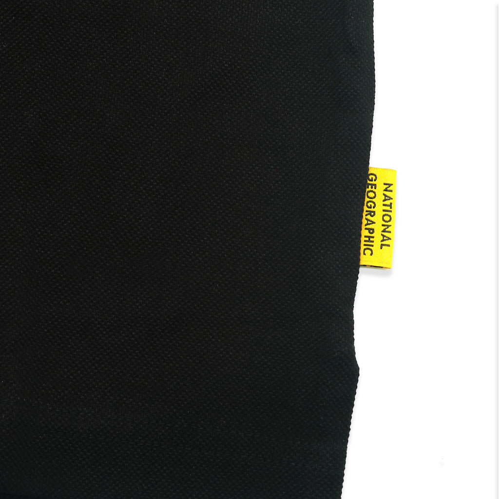 Unisex Pique Poloshirt W/ Small Logo- Black