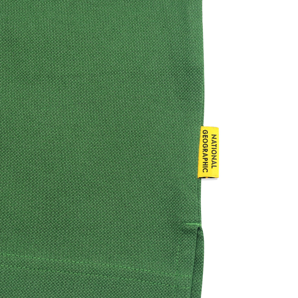 Unisex Pique Poloshirt W/ Small Logo- Pkgreen