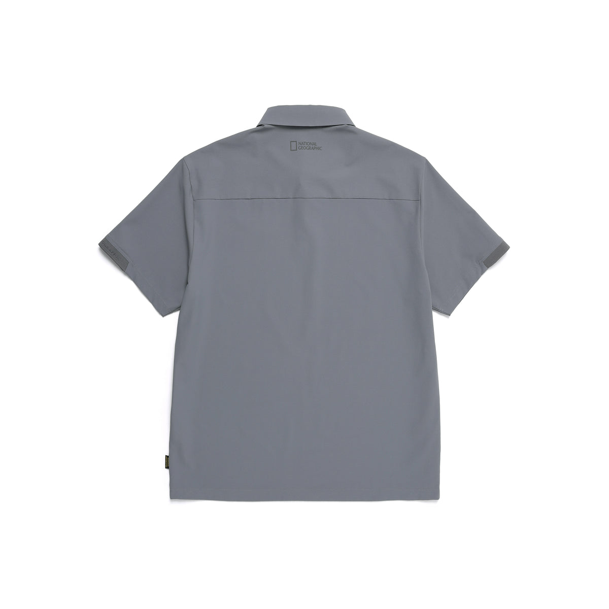 Men'S Urban City Functional Semi-Over Fit Collar T-Shirt- Iron Grey