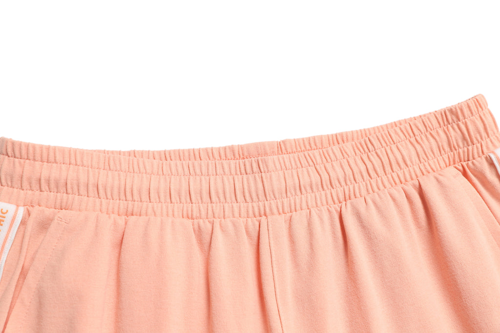 Kids T-Shirt & Shorts Set- Coral