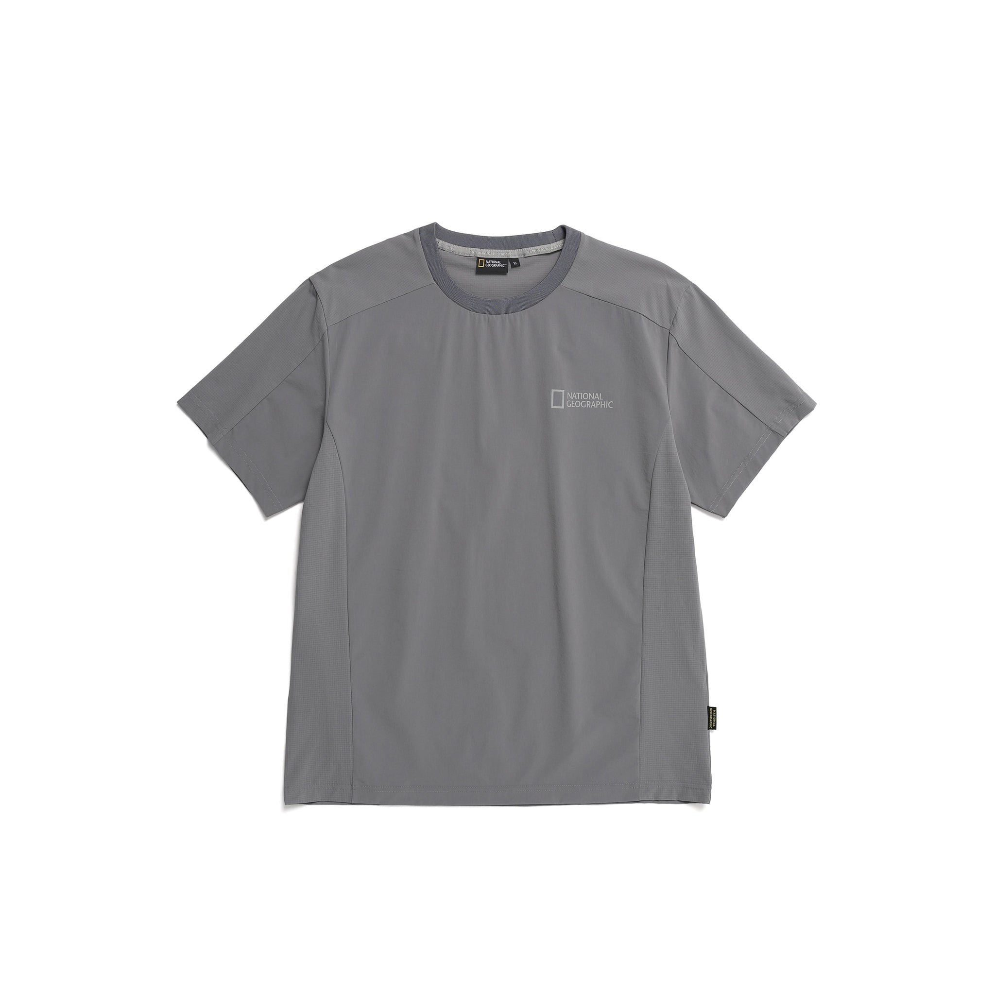 TSHIRT W LOGO IRON GREY