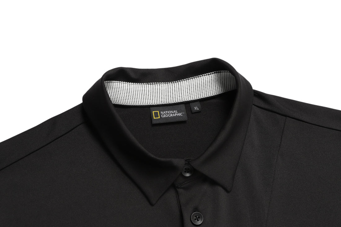 POLOSHIRT W LOGO CBLCK
