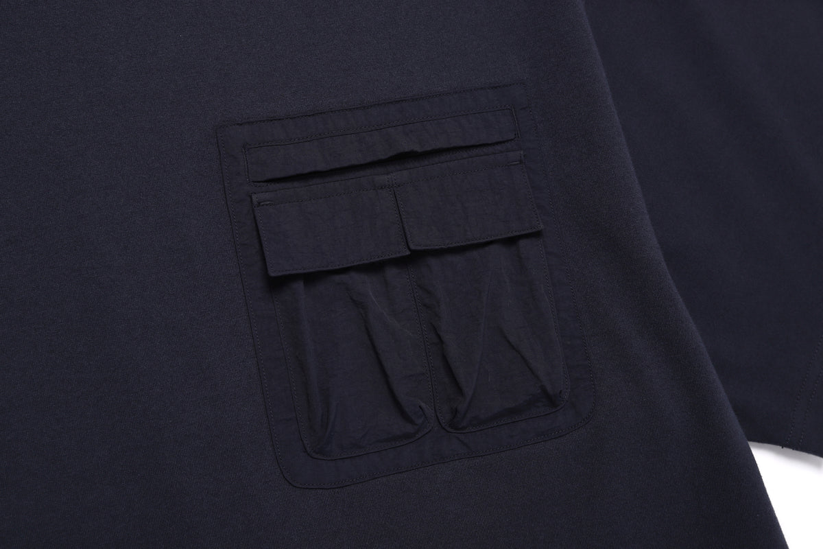 Nrn Chest Pocket Semi-Over Fit H/Tee