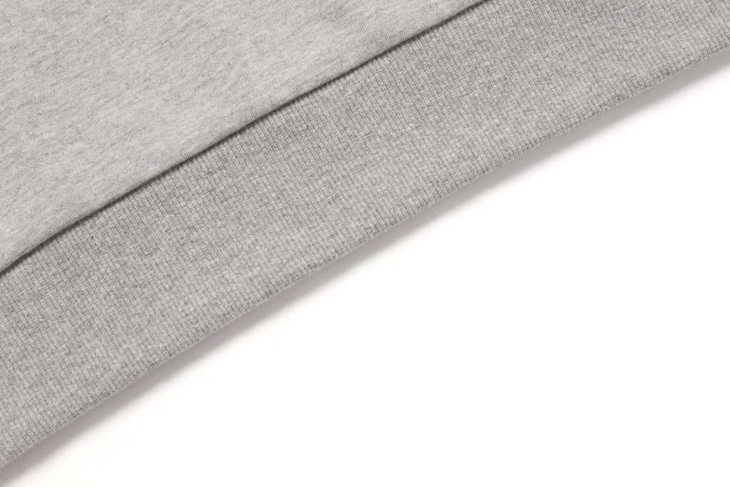 Unisex Folhas Small Logo Sweatshirt- M/Grey