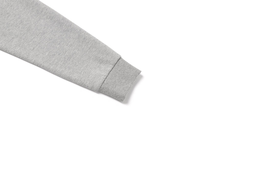 Unisex Folhas Small Logo Sweatshirt- M/Grey