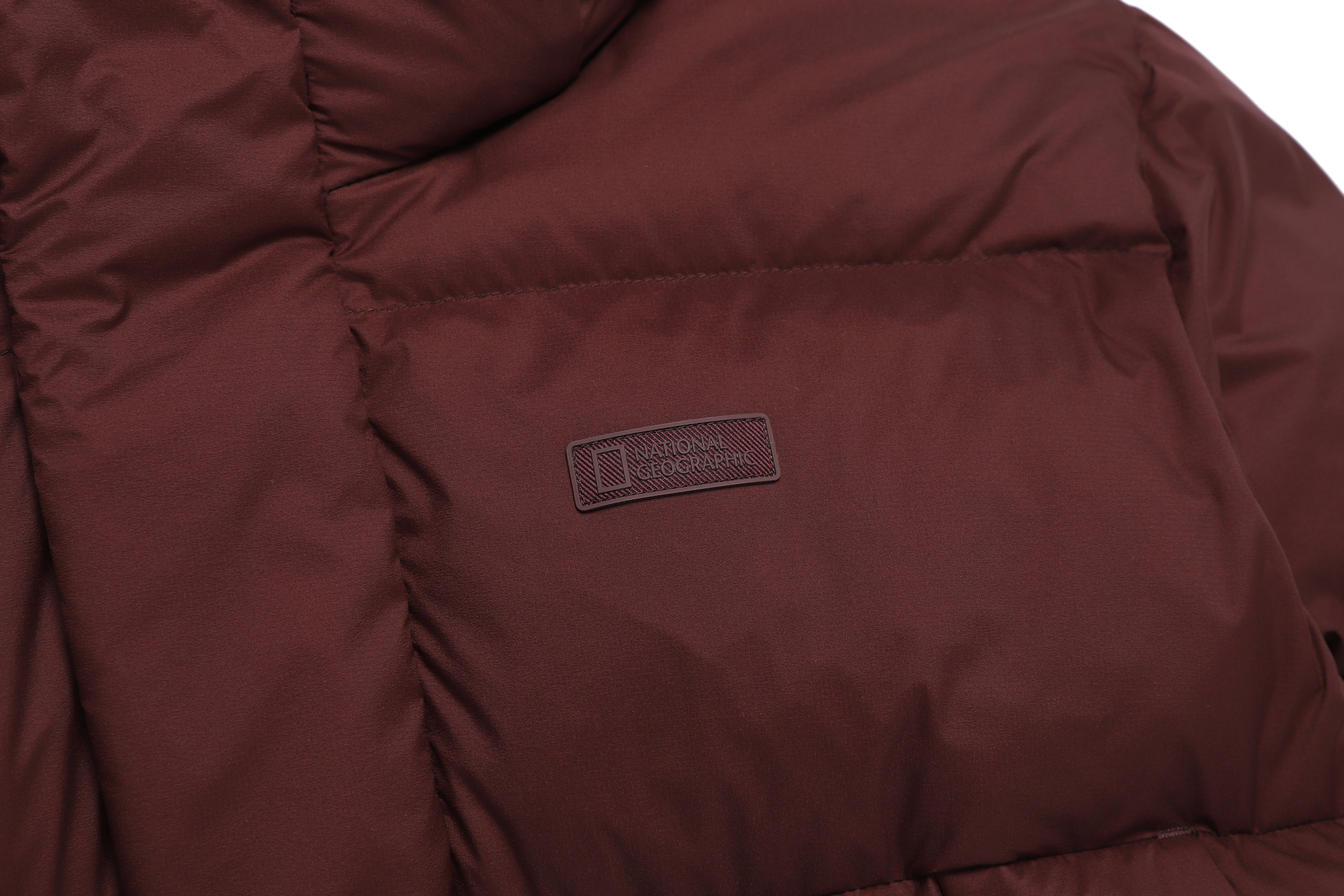 Unisex [Pertex] Oberon Detachable Hood Goose Down Jacket- Wine