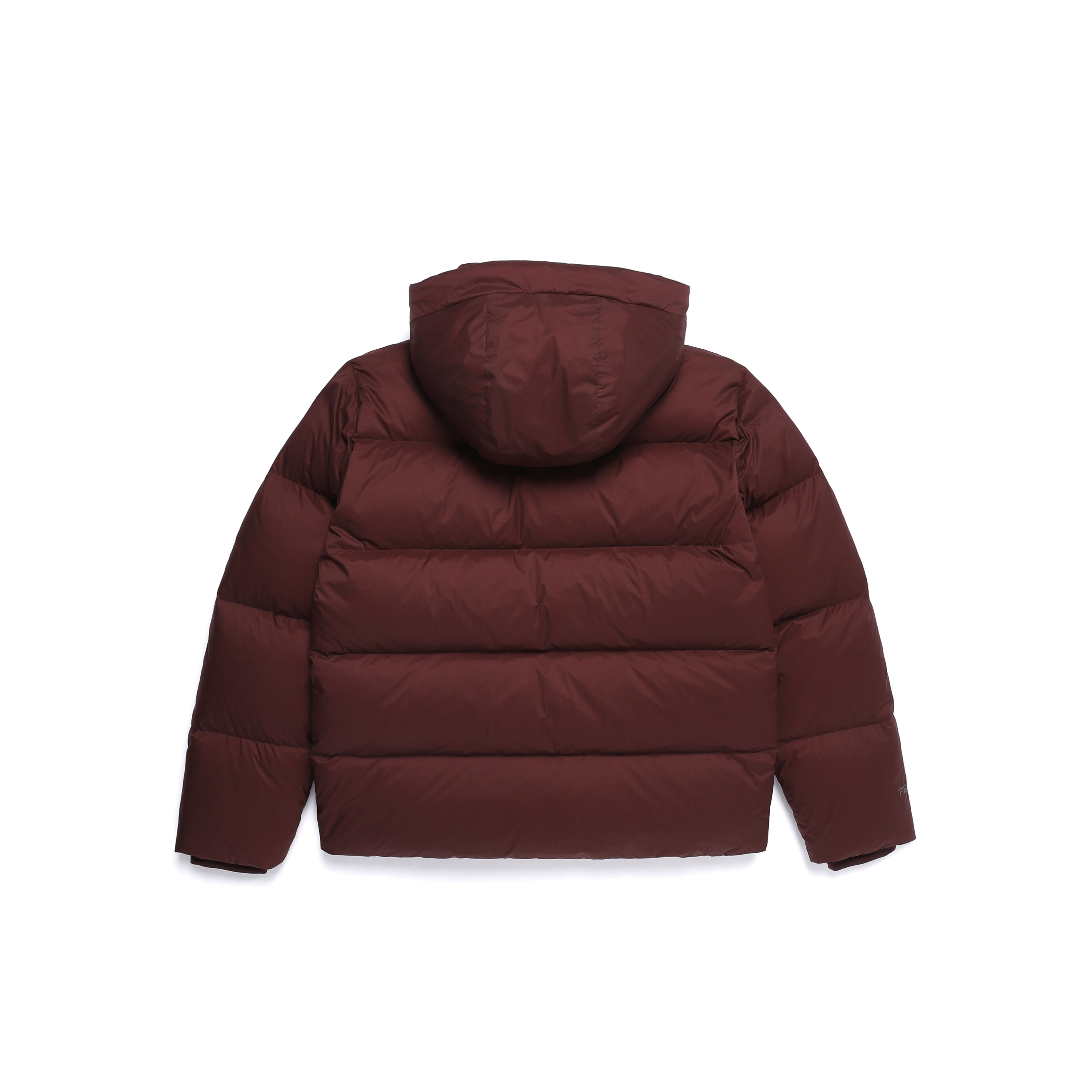 Unisex [Pertex] Oberon Detachable Hood Goose Down Jacket- Wine