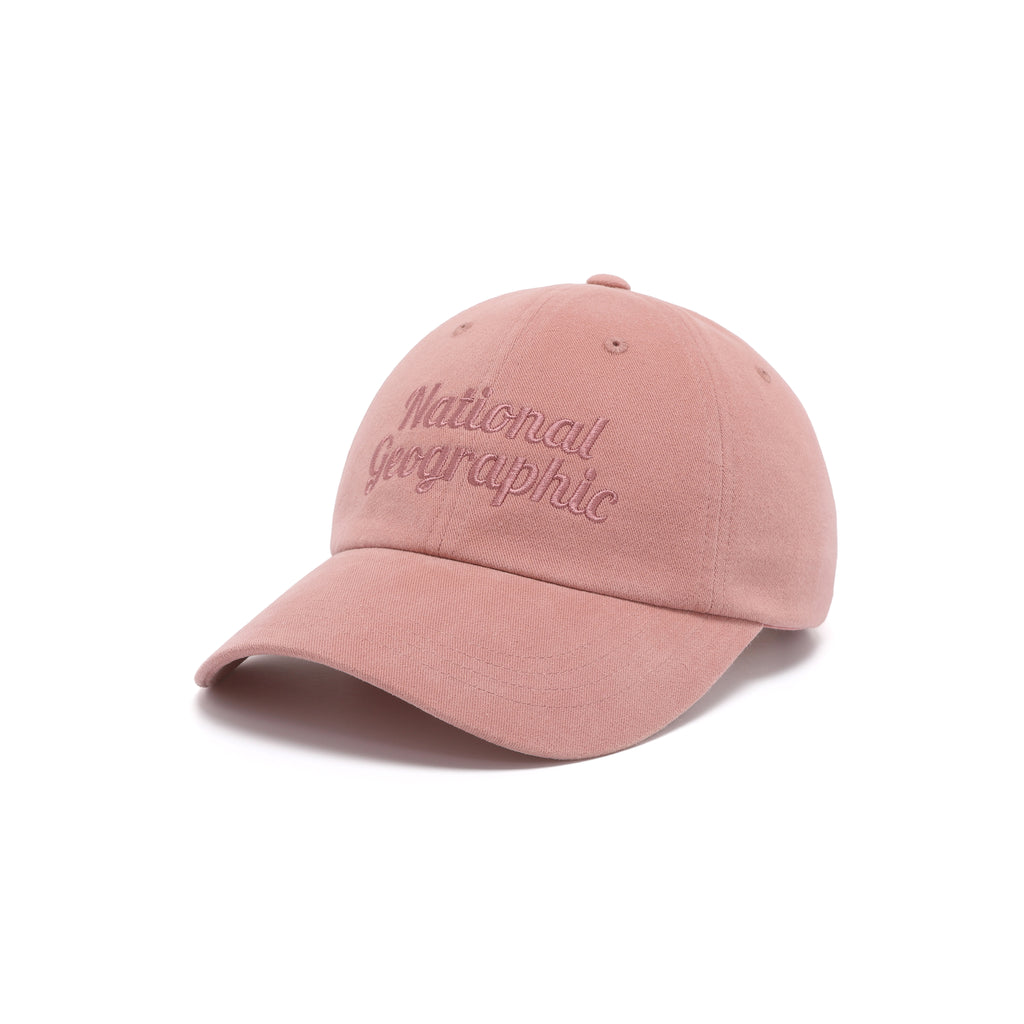 Unisex Cotton Brushed Logo Cap