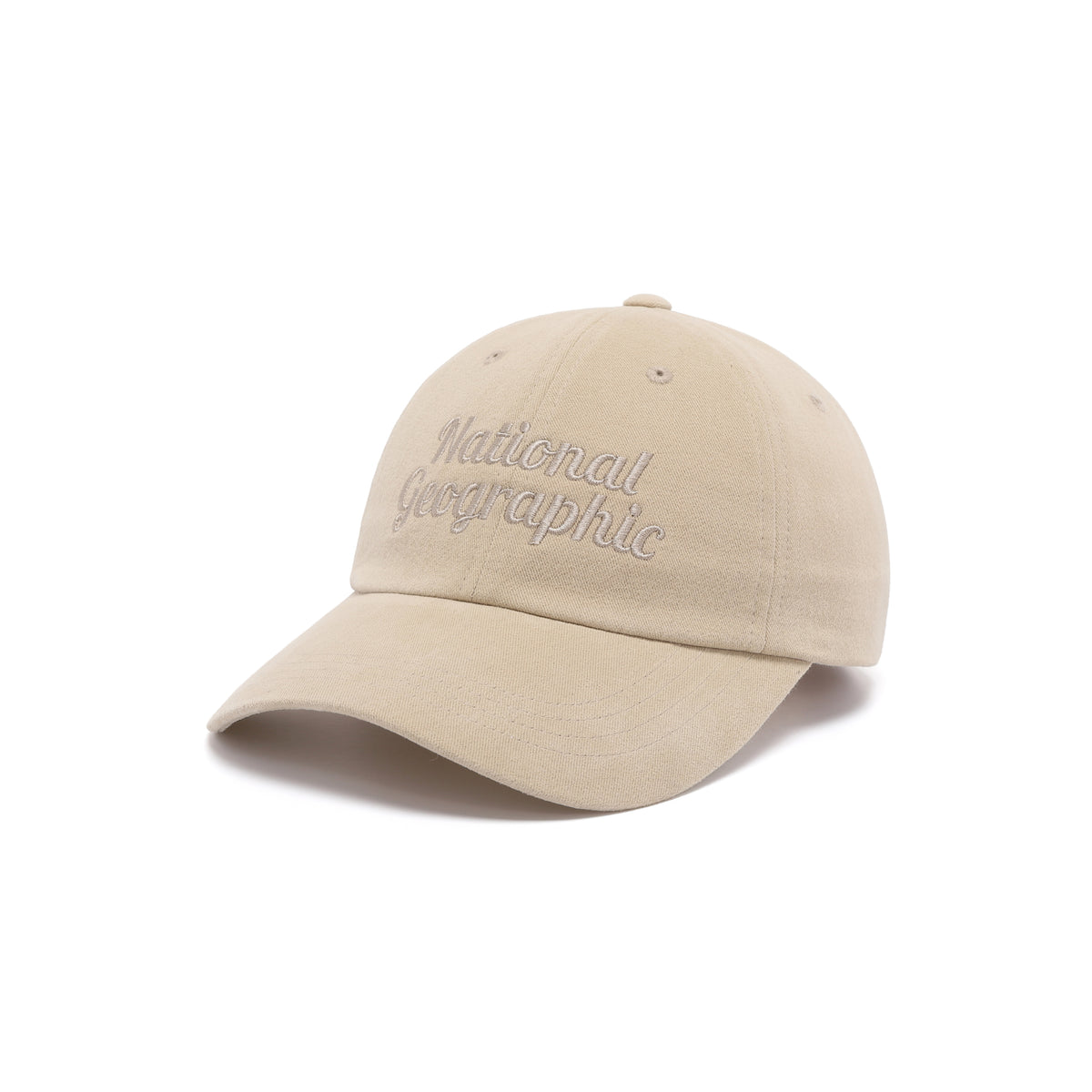 Unisex Cotton Brushed Logo Cap