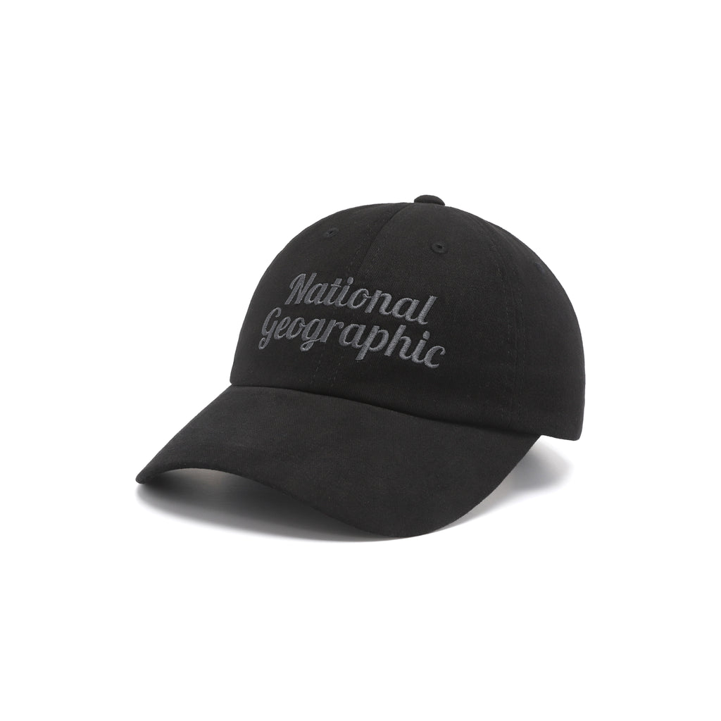 Unisex Cotton Brushed Logo Cap