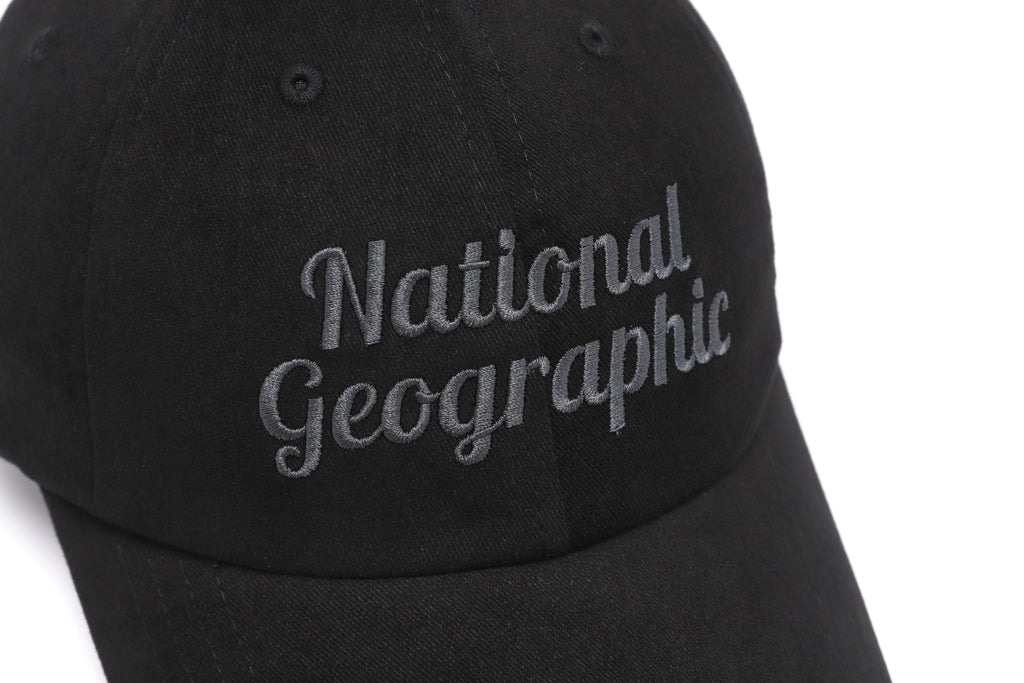 Unisex Cotton Brushed Logo Cap