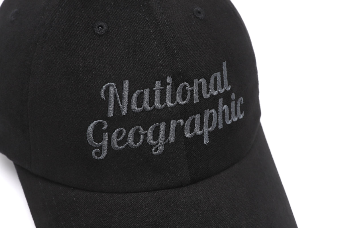 Unisex Cotton Brushed Logo Cap
