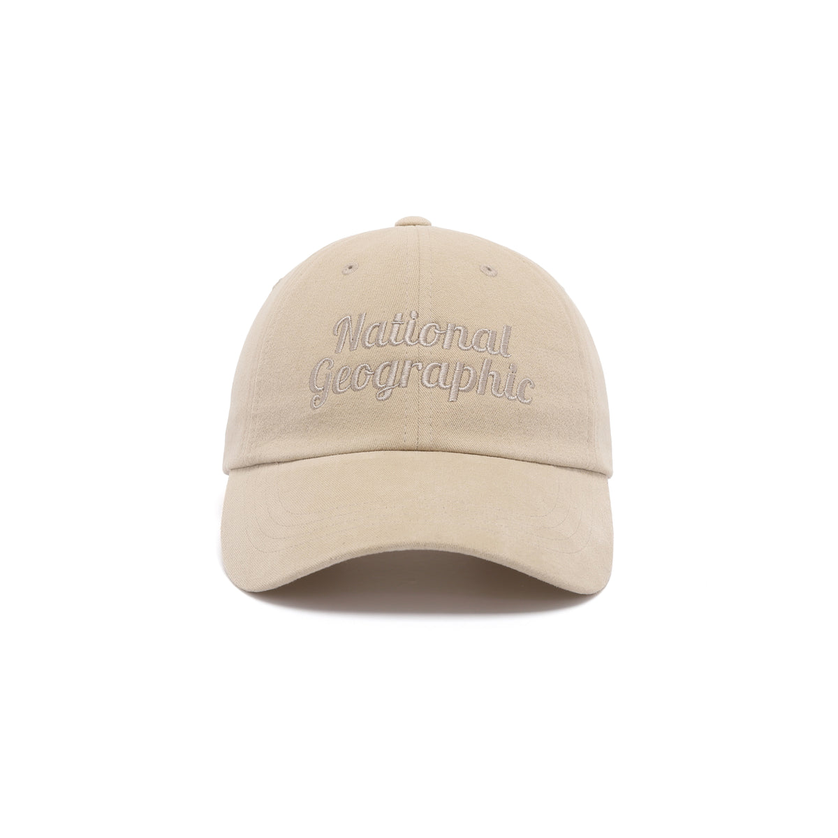 Unisex Cotton Brushed Logo Cap
