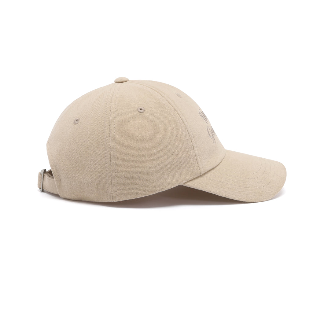 Unisex Cotton Brushed Logo Cap