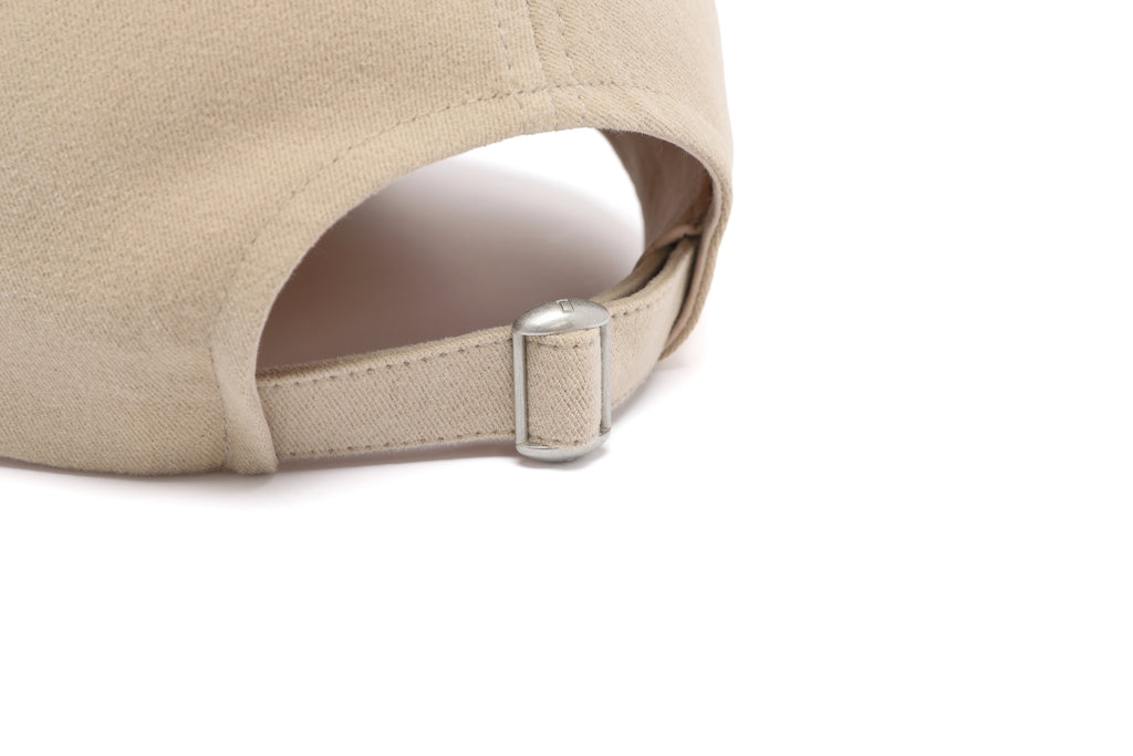 Unisex Cotton Brushed Logo Cap