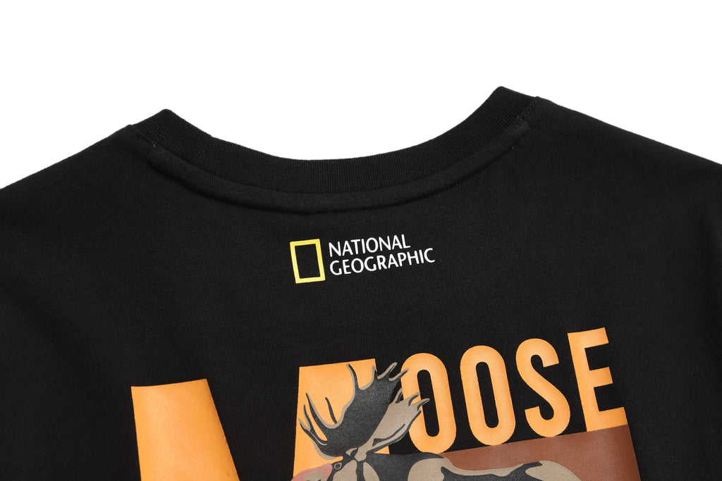 Kids Animal Graphic (Moose) T-Shirt