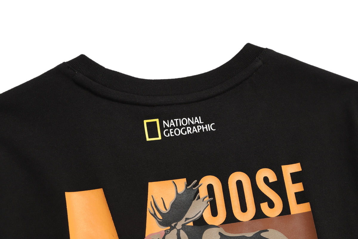 Kids Animal Graphic (Moose) T-Shirt