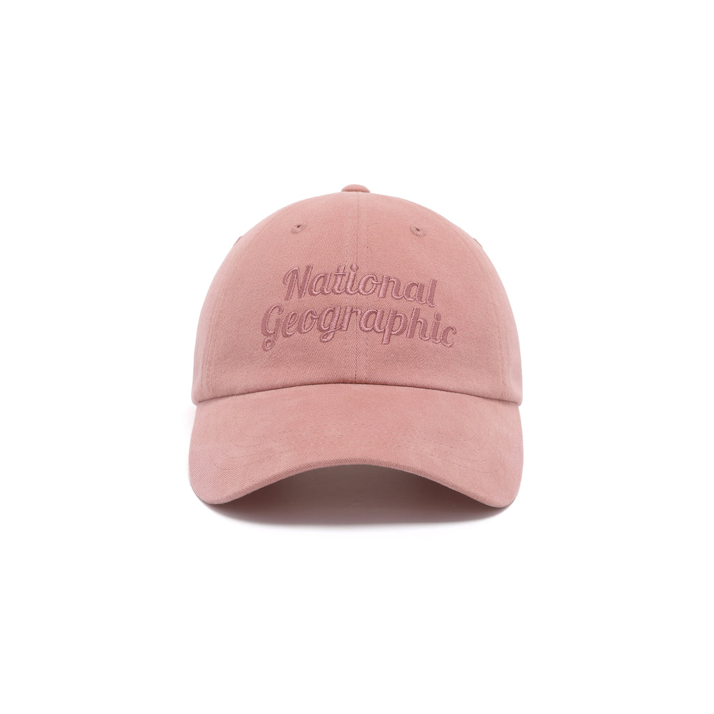 Unisex Cotton Brushed Logo Cap