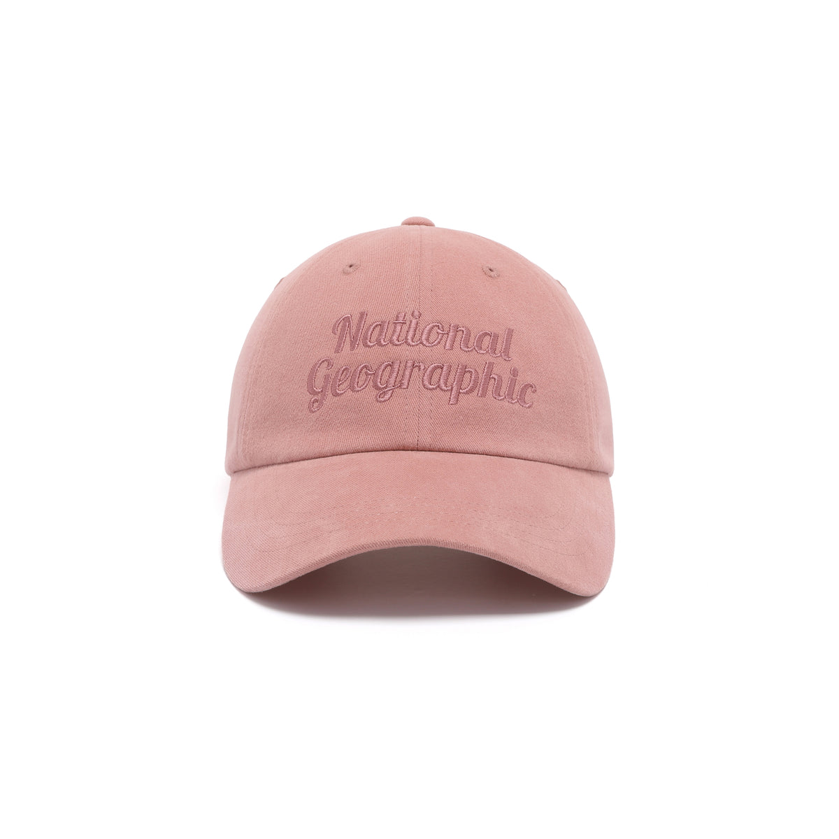 Unisex Cotton Brushed Logo Cap