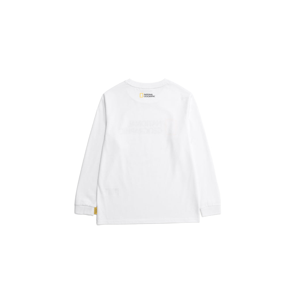 Kids Long-Sleeved Shirt- White