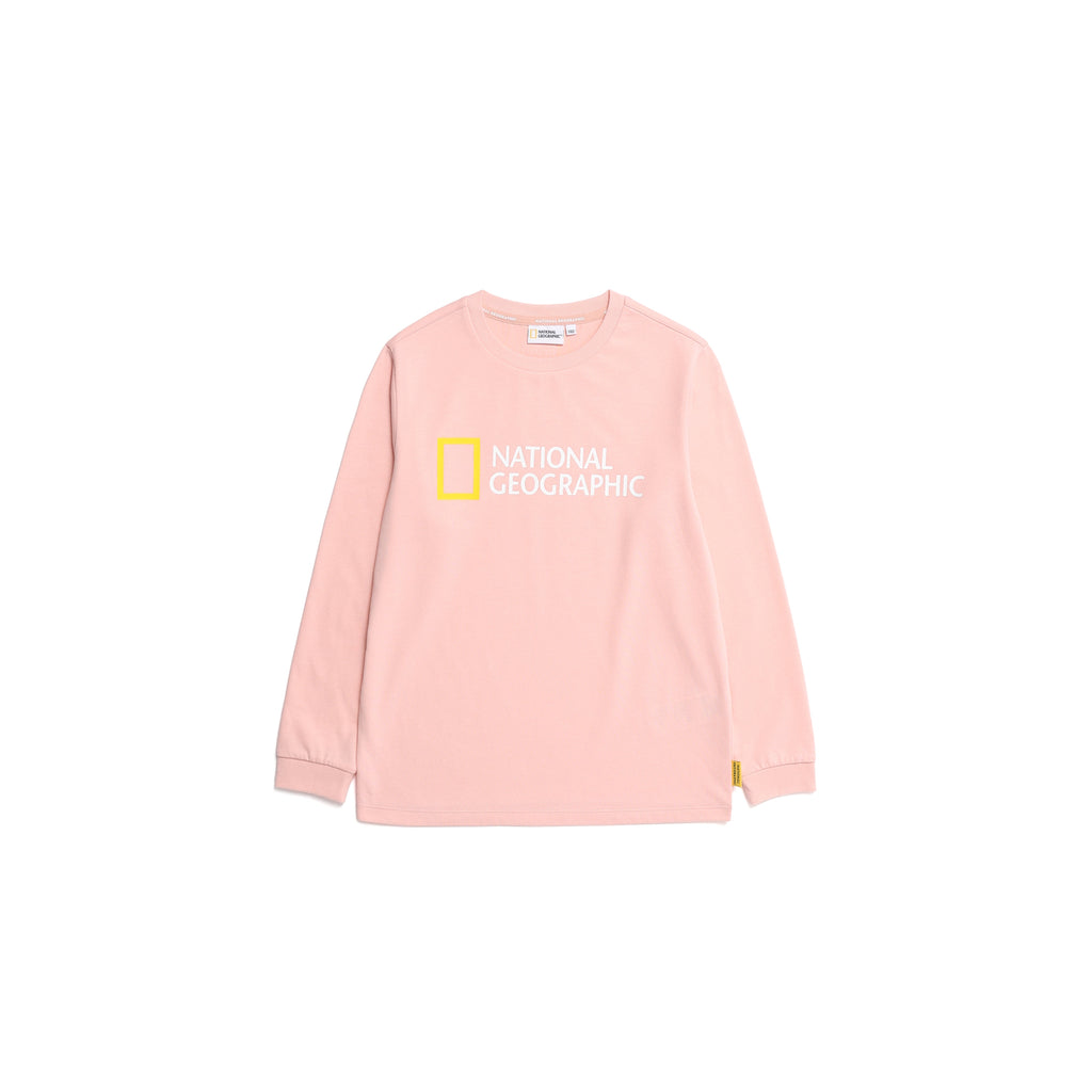 Kids Long-Sleeved Shirt- Pink