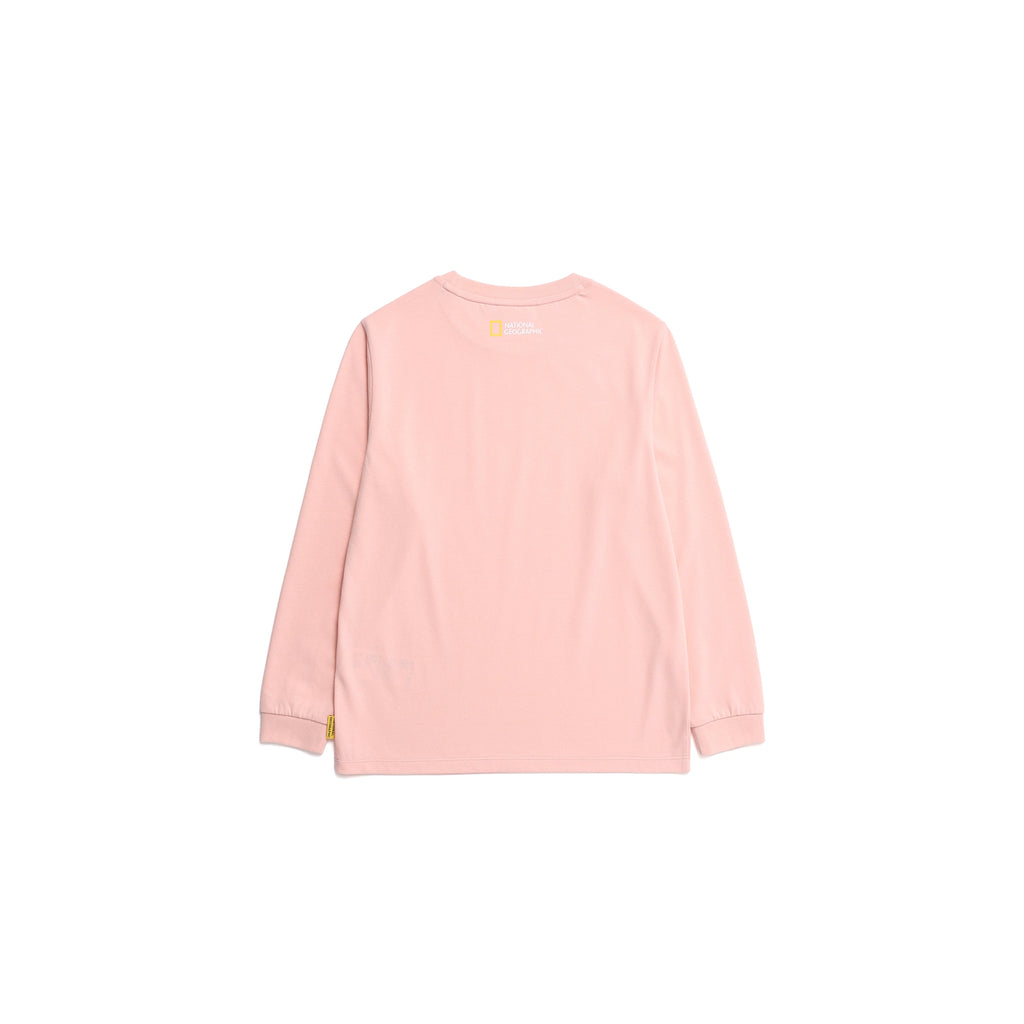 Kids Long-Sleeved Shirt- Pink