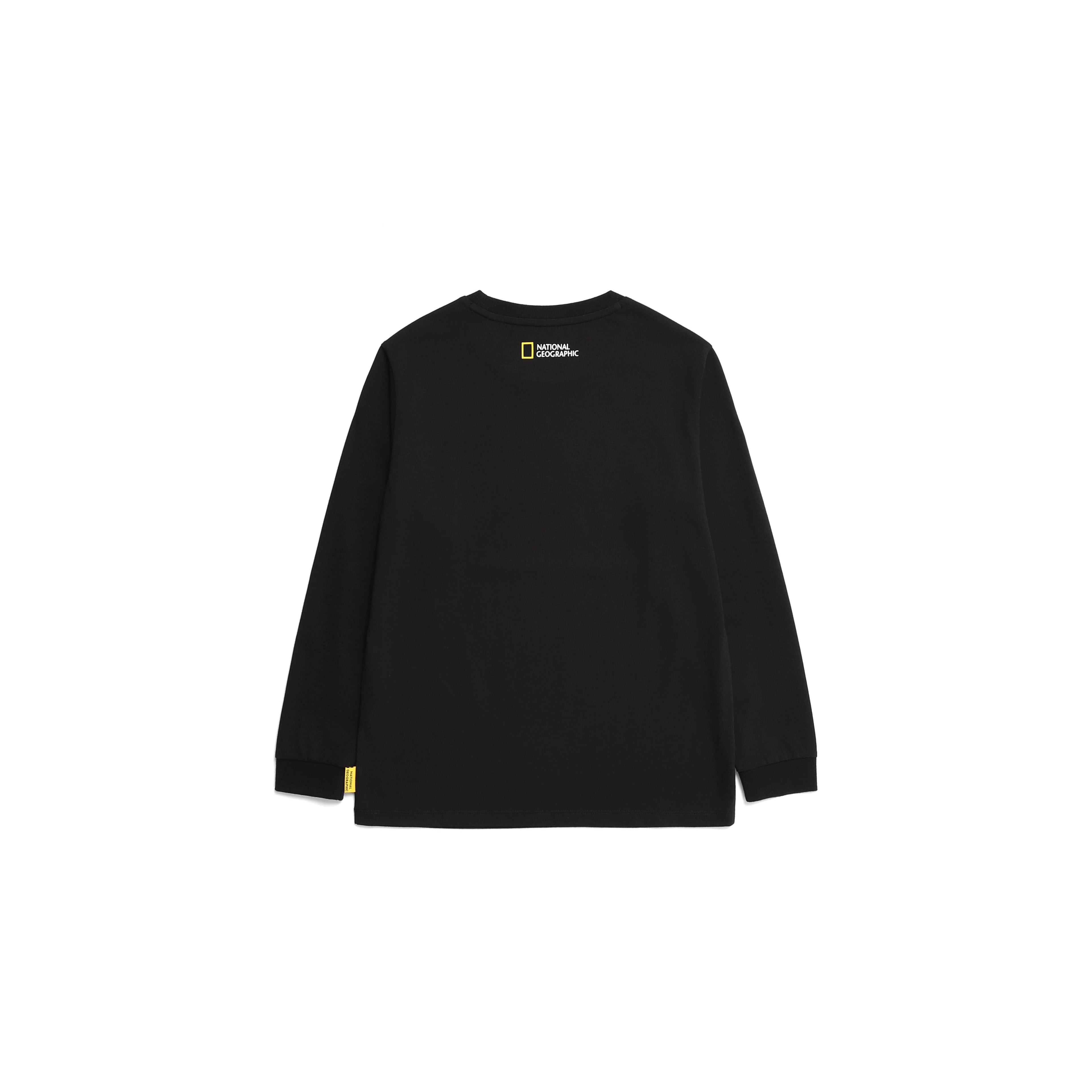 Kids Long-Sleeved Shirt- Carbon Black