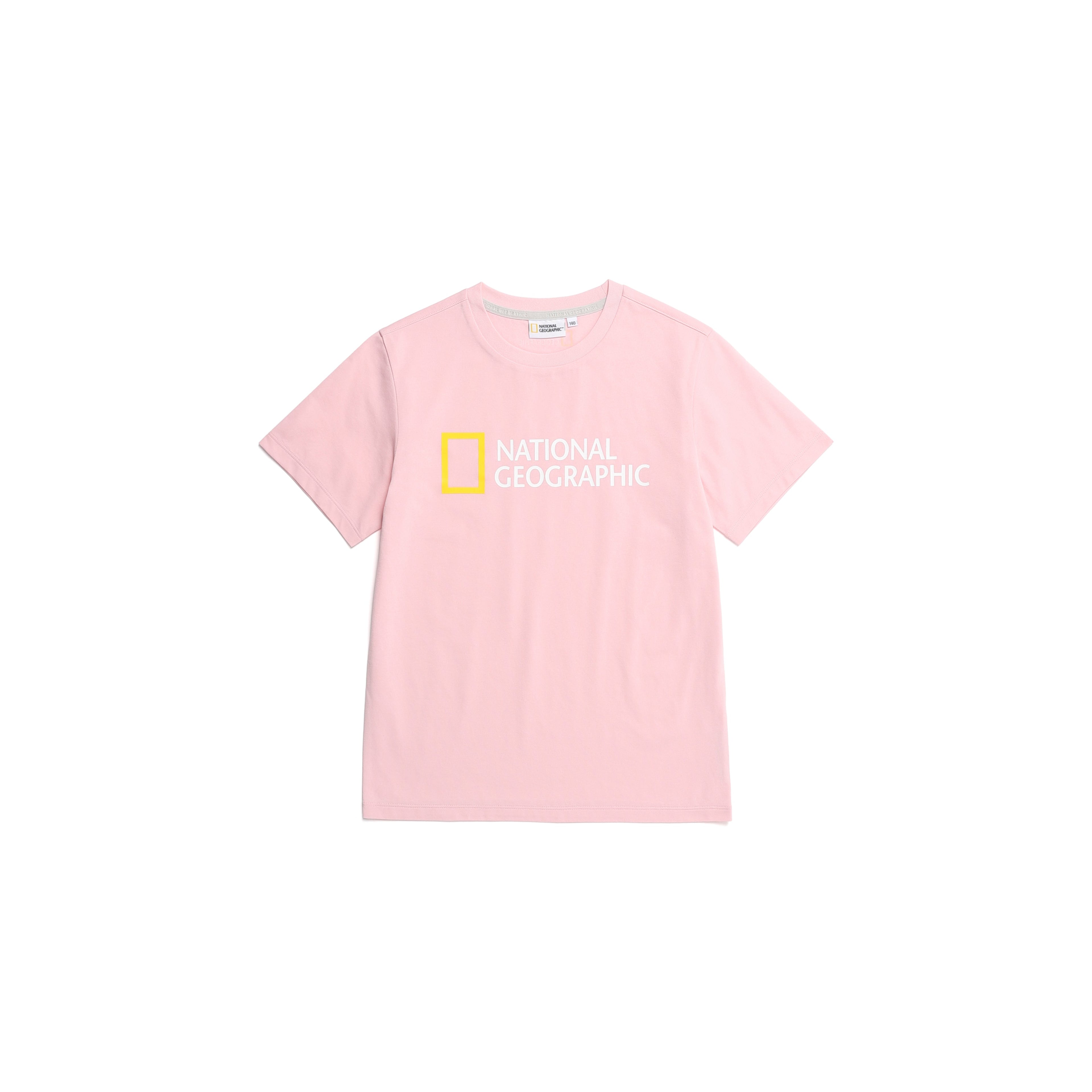 Kids T-Shirt With Logo- Pink