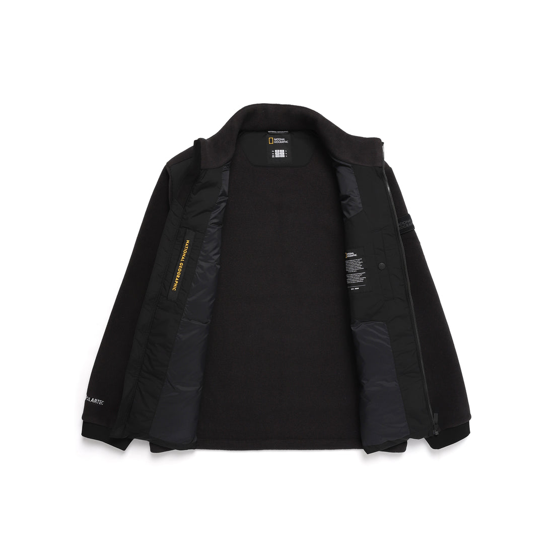 [POLARTEC] NAOS MENS HYBRID GOOSE DOWN ZIP UP JACKET