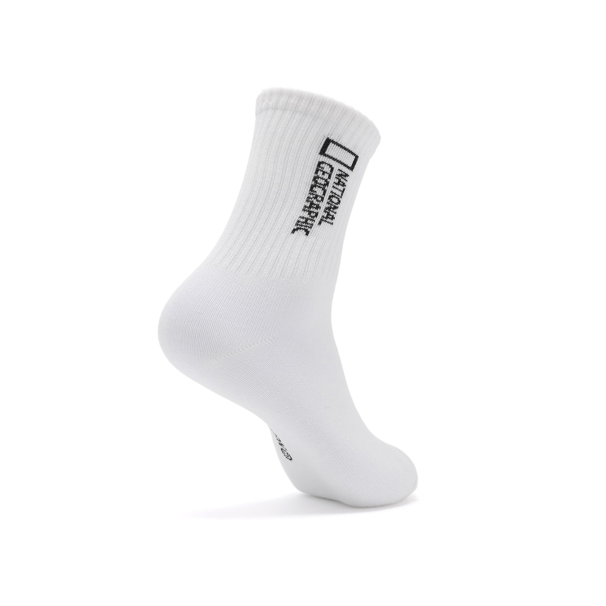 Unisex 3 Pack Crew Socks- White