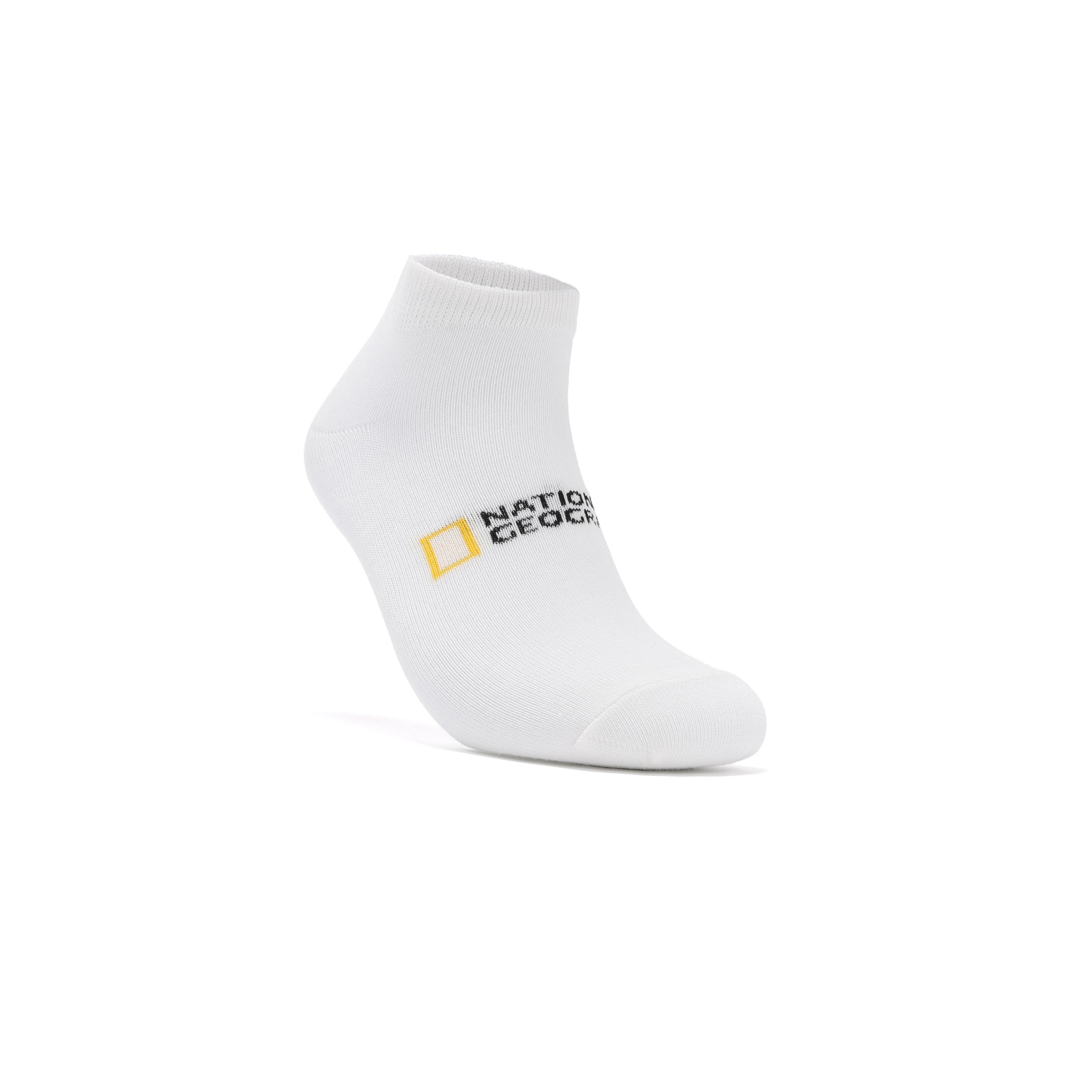 Unisex Sneakers Socks 3 Pack Bundle- White