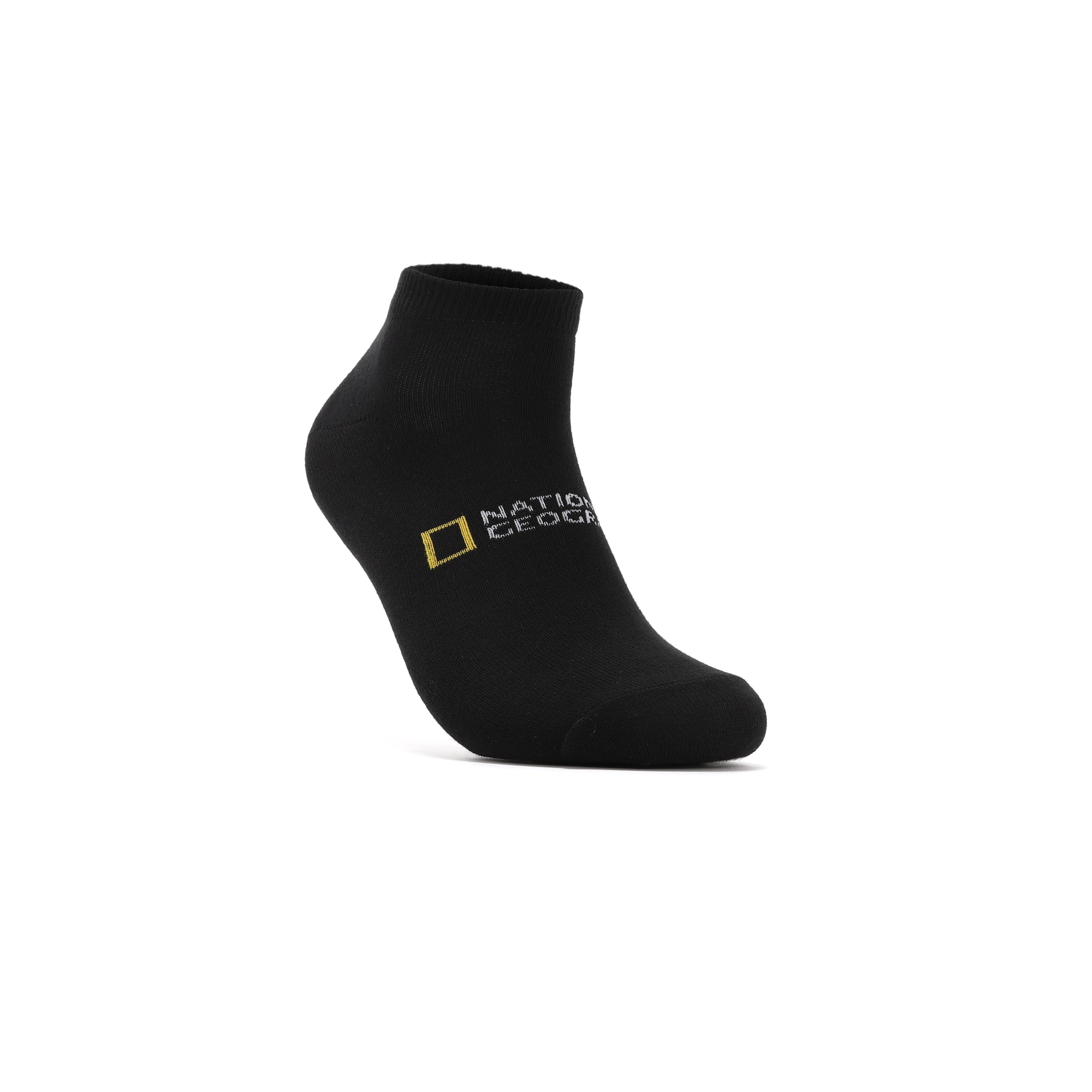 Unisex Sneakers Socks 3 Pack Bundle- Black
