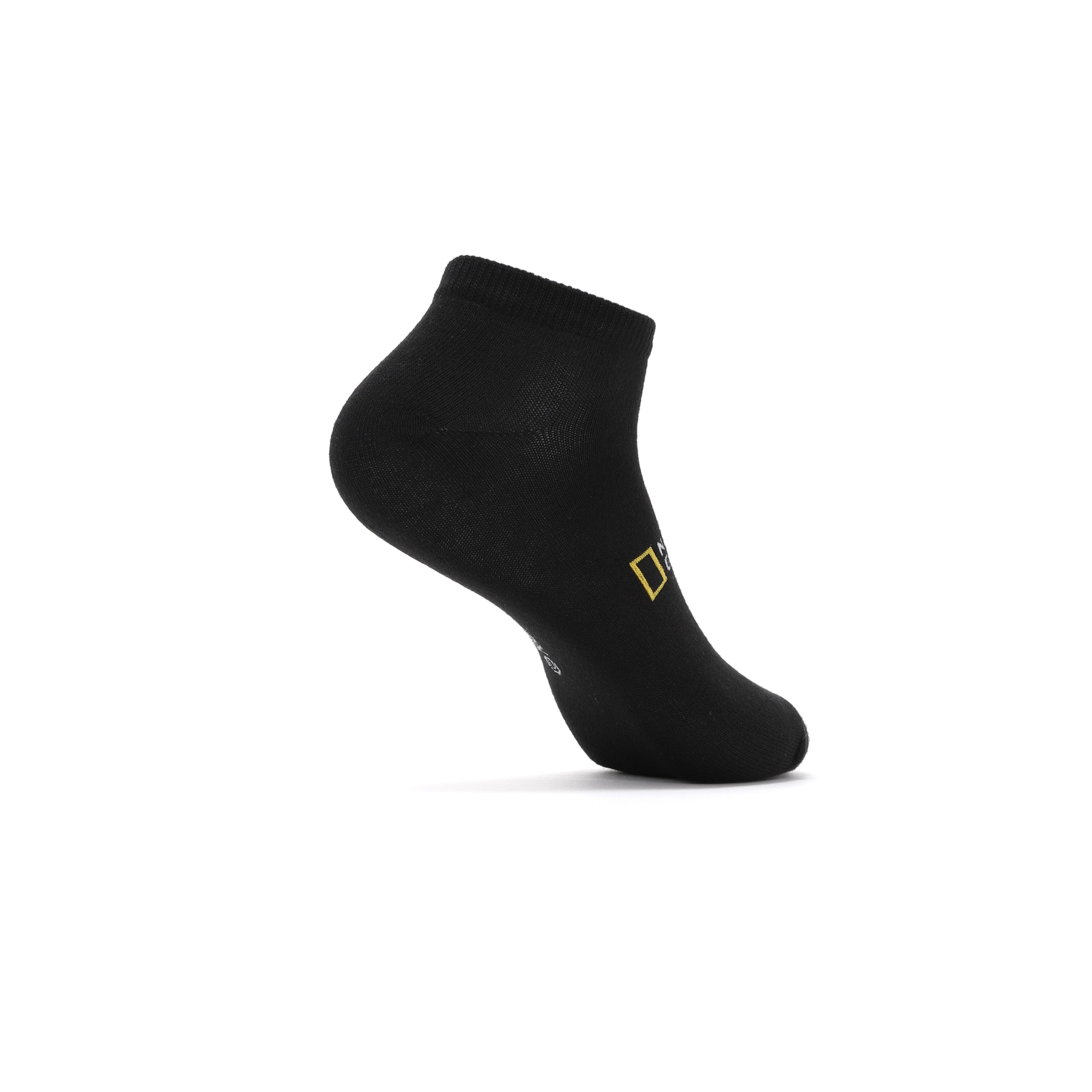 Unisex Sneakers Socks 3 Pack Bundle- Black