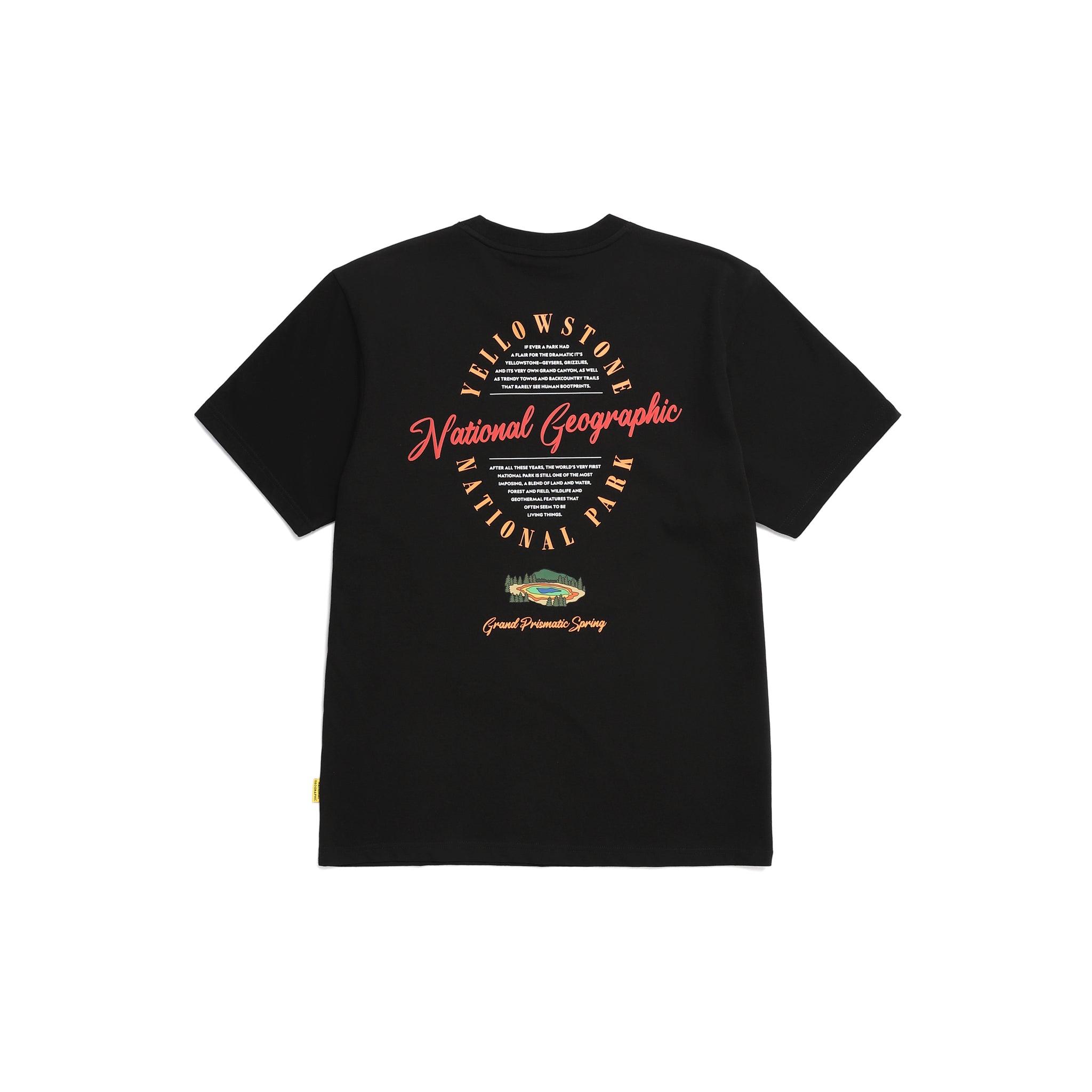 UNISEX YELLOWSTONE GRAPHIC T-SHIRT- CARBON BLACK