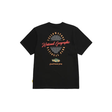 UNISEX YELLOWSTONE GRAPHIC T-SHIRT- CARBON BLACK