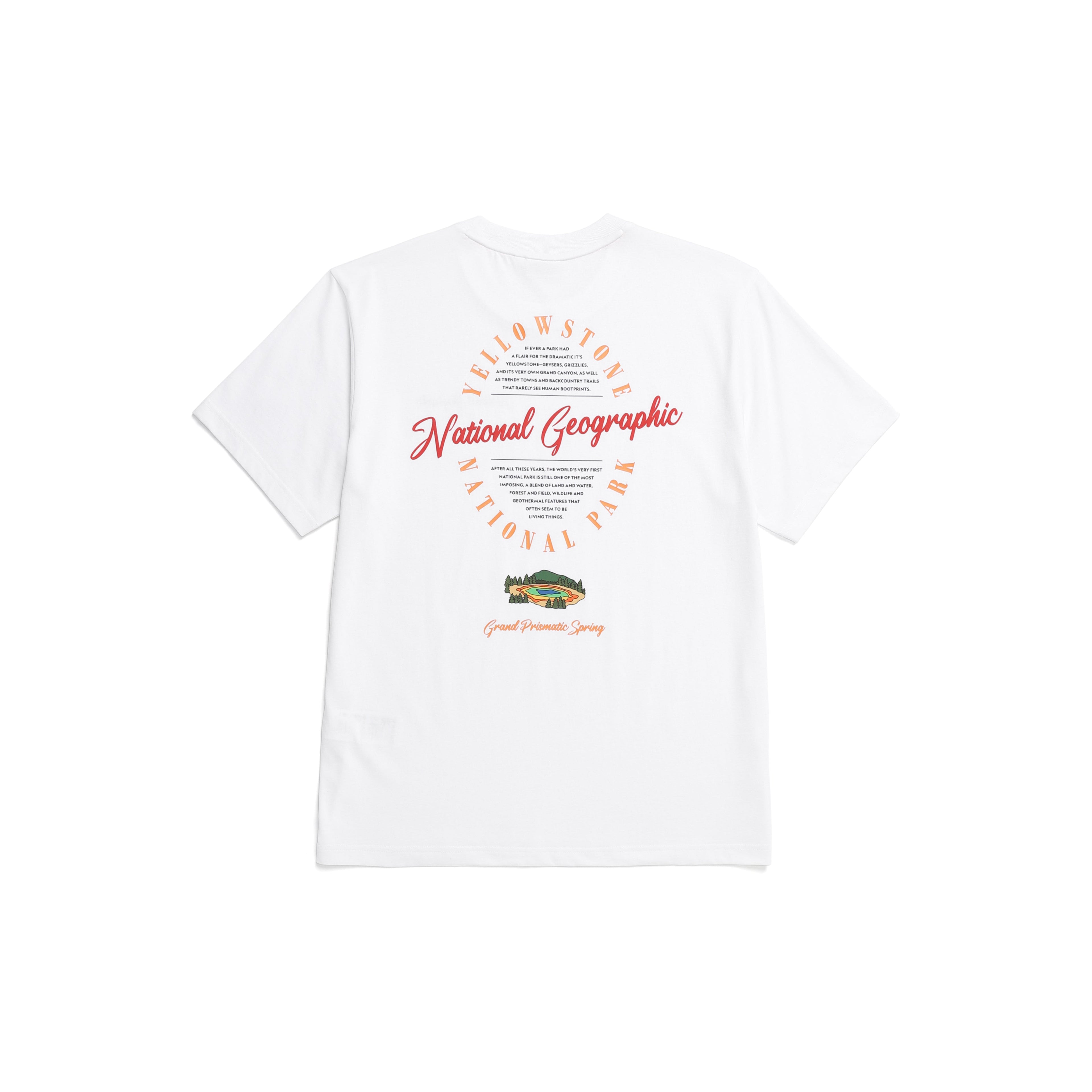 Unisex Yellowstone Graphic T-Shirt- White