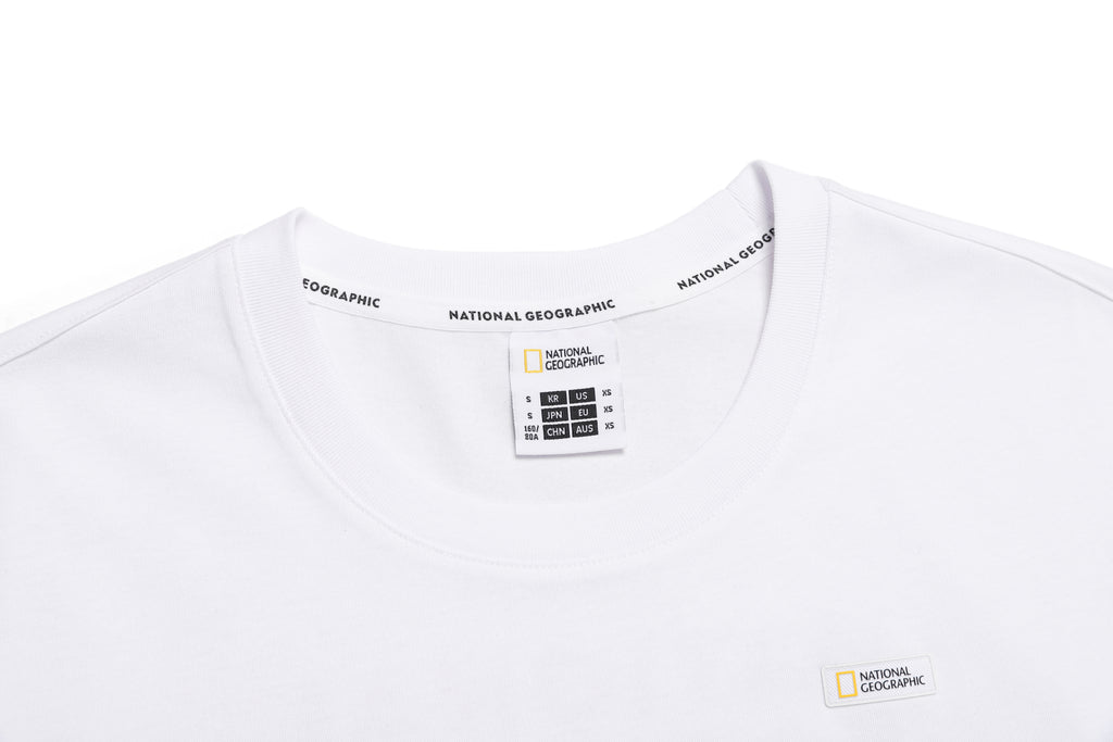 Women'S Semi-Crop Regen Ss T-Shirt- Blue Grey