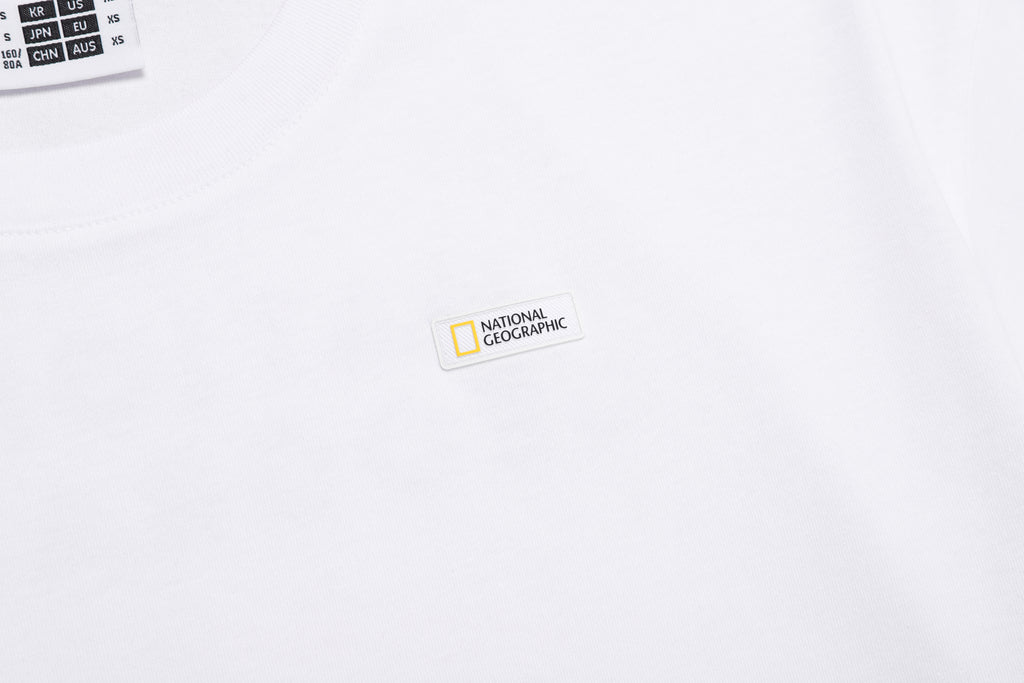 Women'S Semi-Crop Regen Ss T-Shirt- Blue Grey