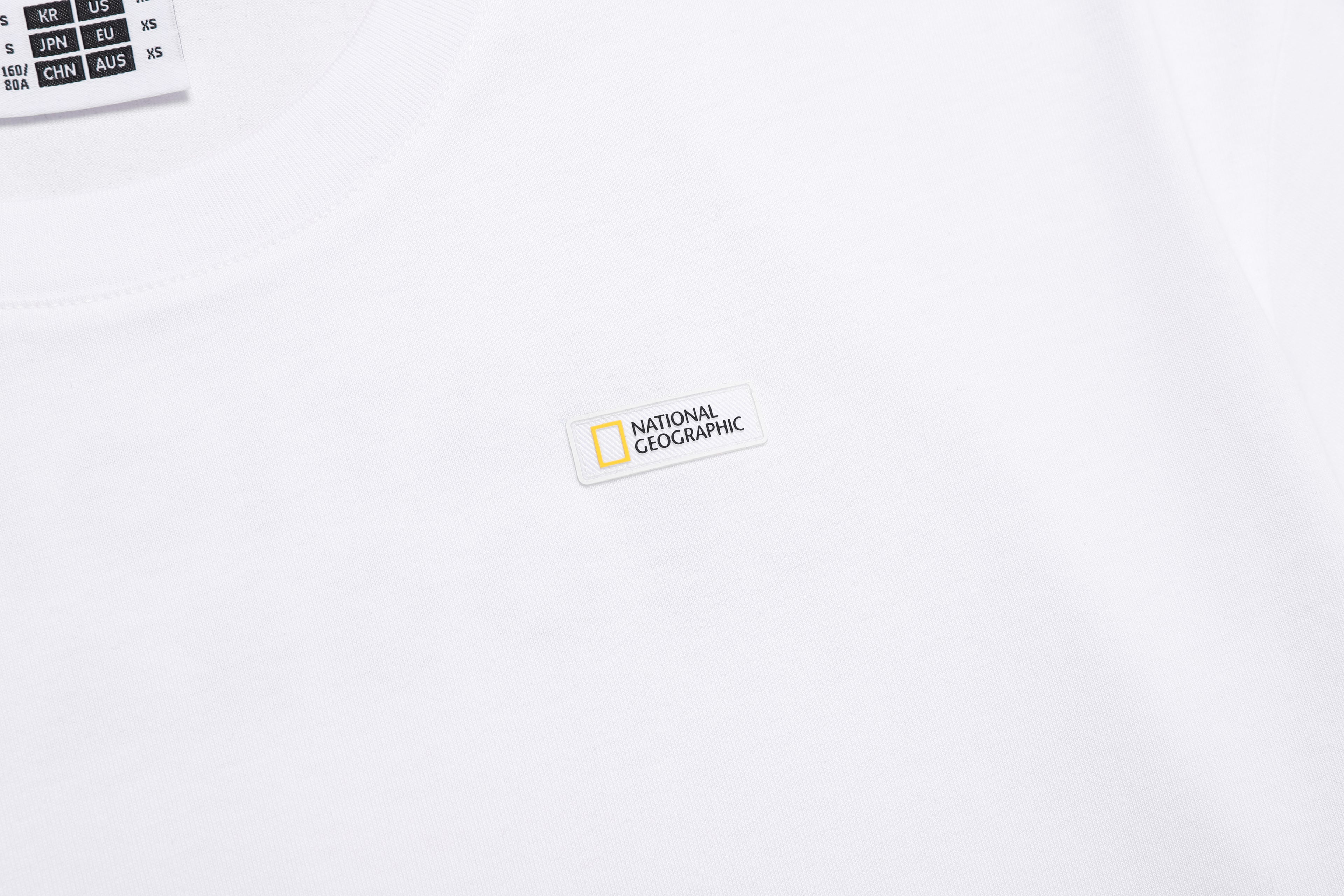 Women'S Semi-Crop Regen Ss T-Shirt- White