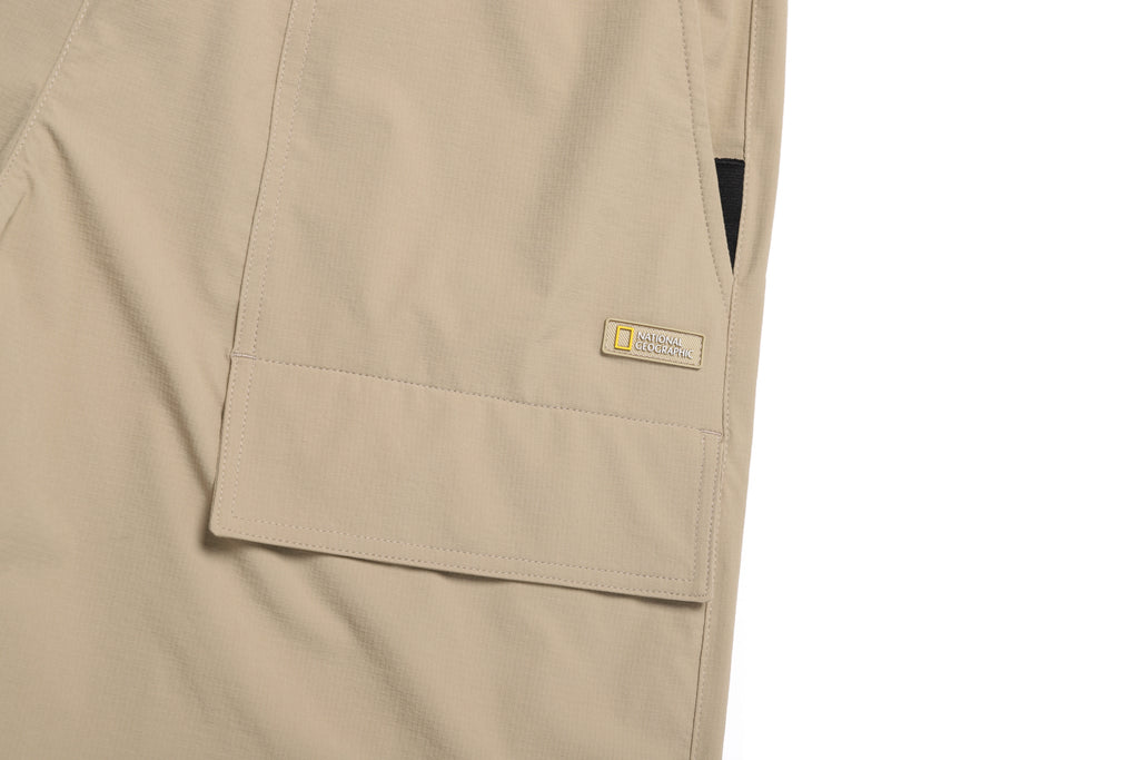 Unisex Parachute Wide Fit Pants- Carbon Black