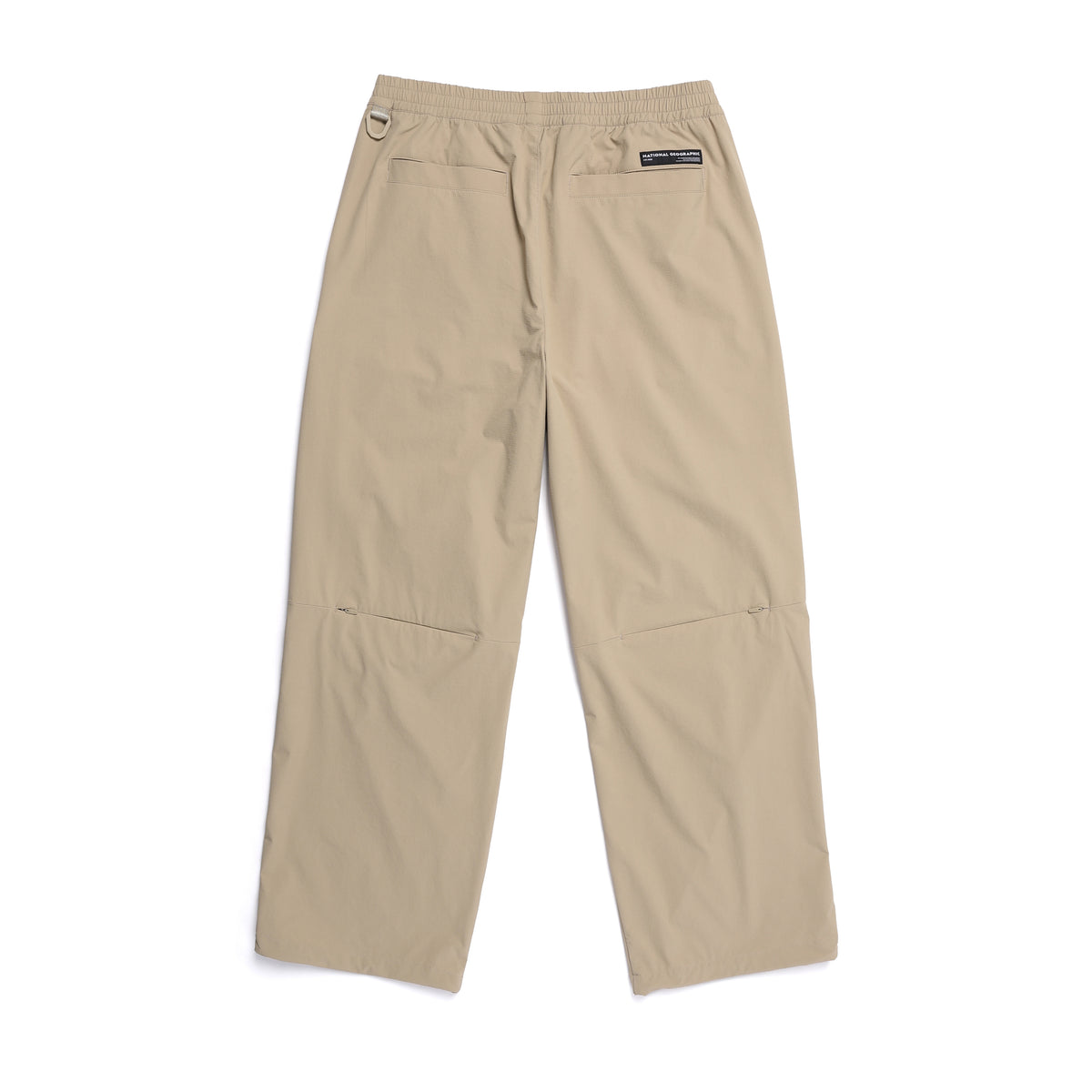 Unisex Parachute Wide Fit Pants- Carbon Black