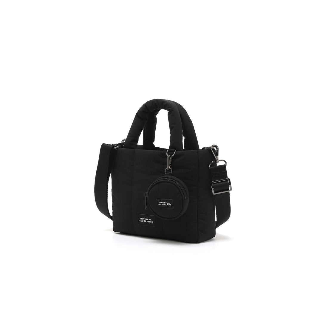 HERON LIGHT TOTE BAG- BLACK