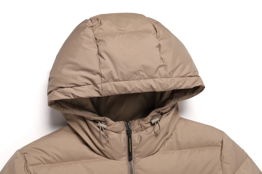 Women'S Milvus Light Weight Goose Mid Down Jumper- Beige